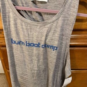 Gray Burn Boot Camp Tank Top 2XL